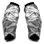 Manga rayon aluminizada 104z 40cm f/alg con elástico en los extremos