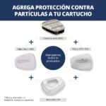 Cartucho para vapores 3M 6001 c/2 pzs - Image 2