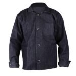 Yompa de mezclilla con puño de broche