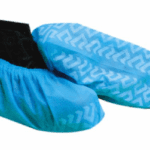 Cubre zapato azul antiderrapante